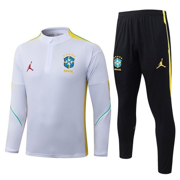 Sudadera De Training Brasil 2026 2027 Blanco 2